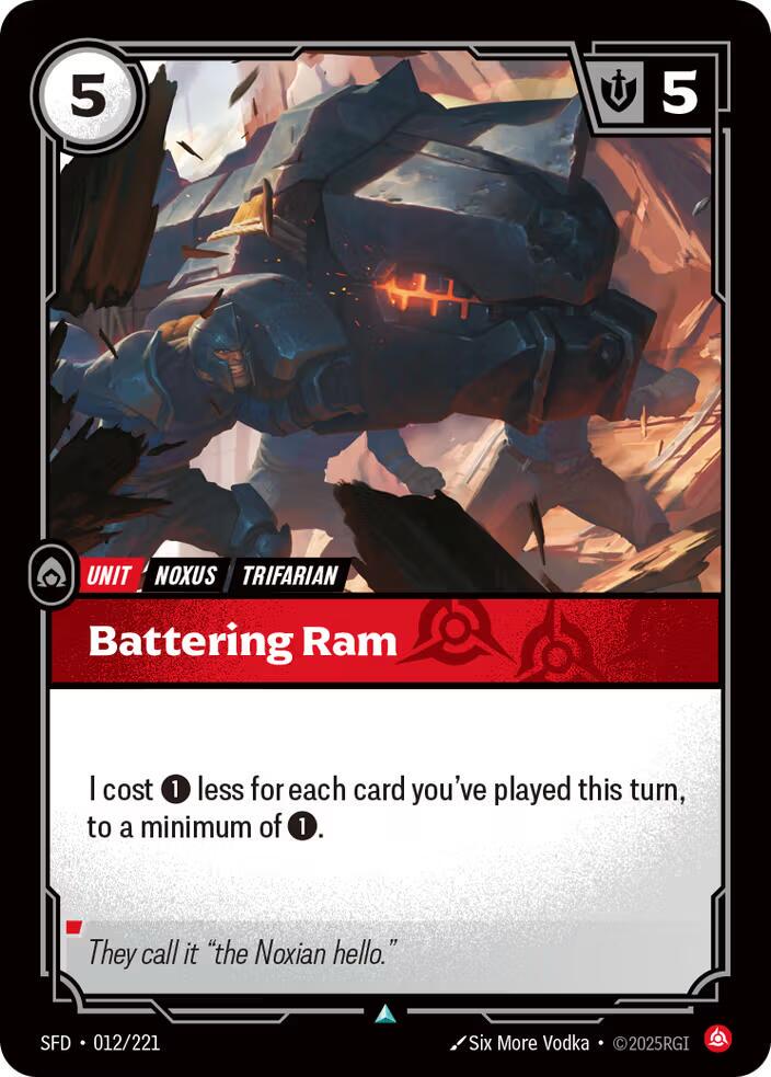 Battering Ram [Foil] #12