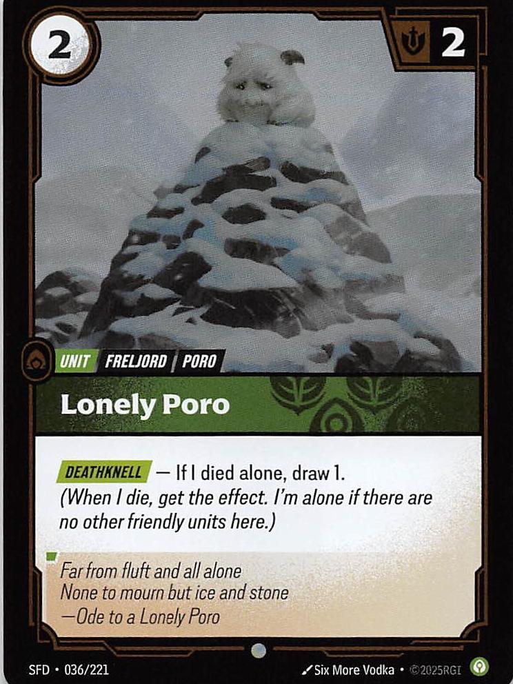 Lonely Poro [Foil] #36