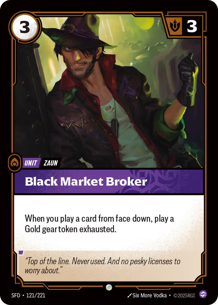 Black Market Broker [Foil] #121