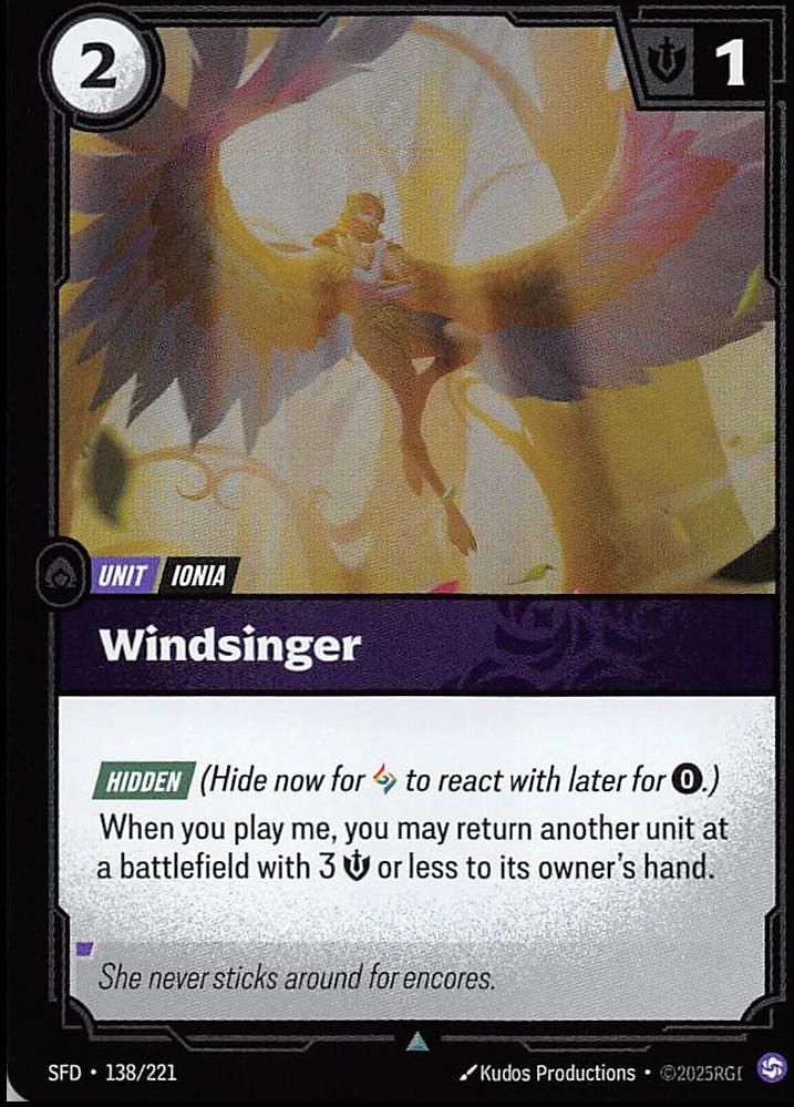 Windsinger [Foil] #138