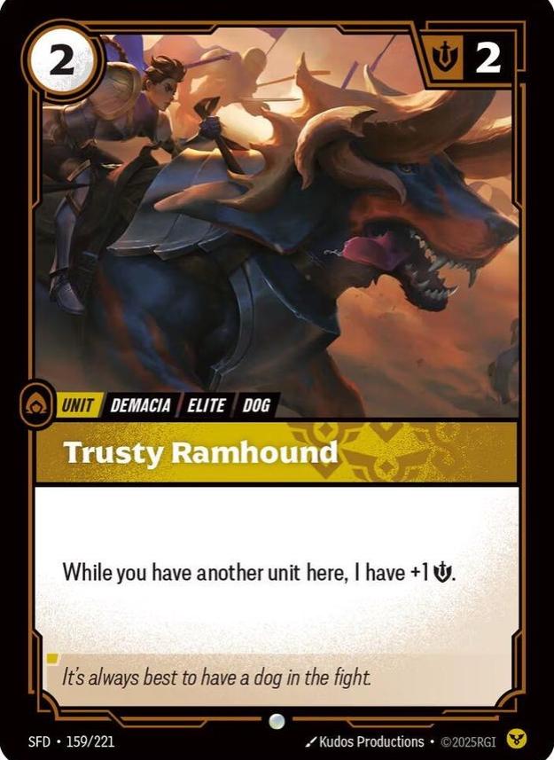Trusty Ramhound [Foil] #159