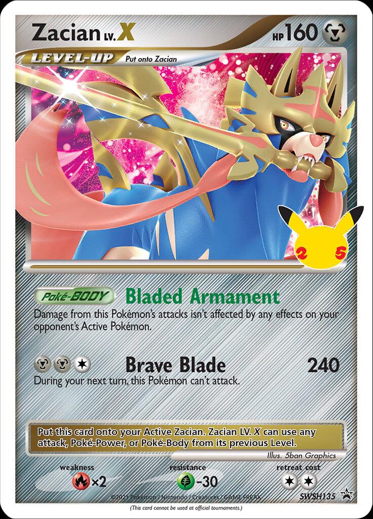 Zacian LV #SWSH135