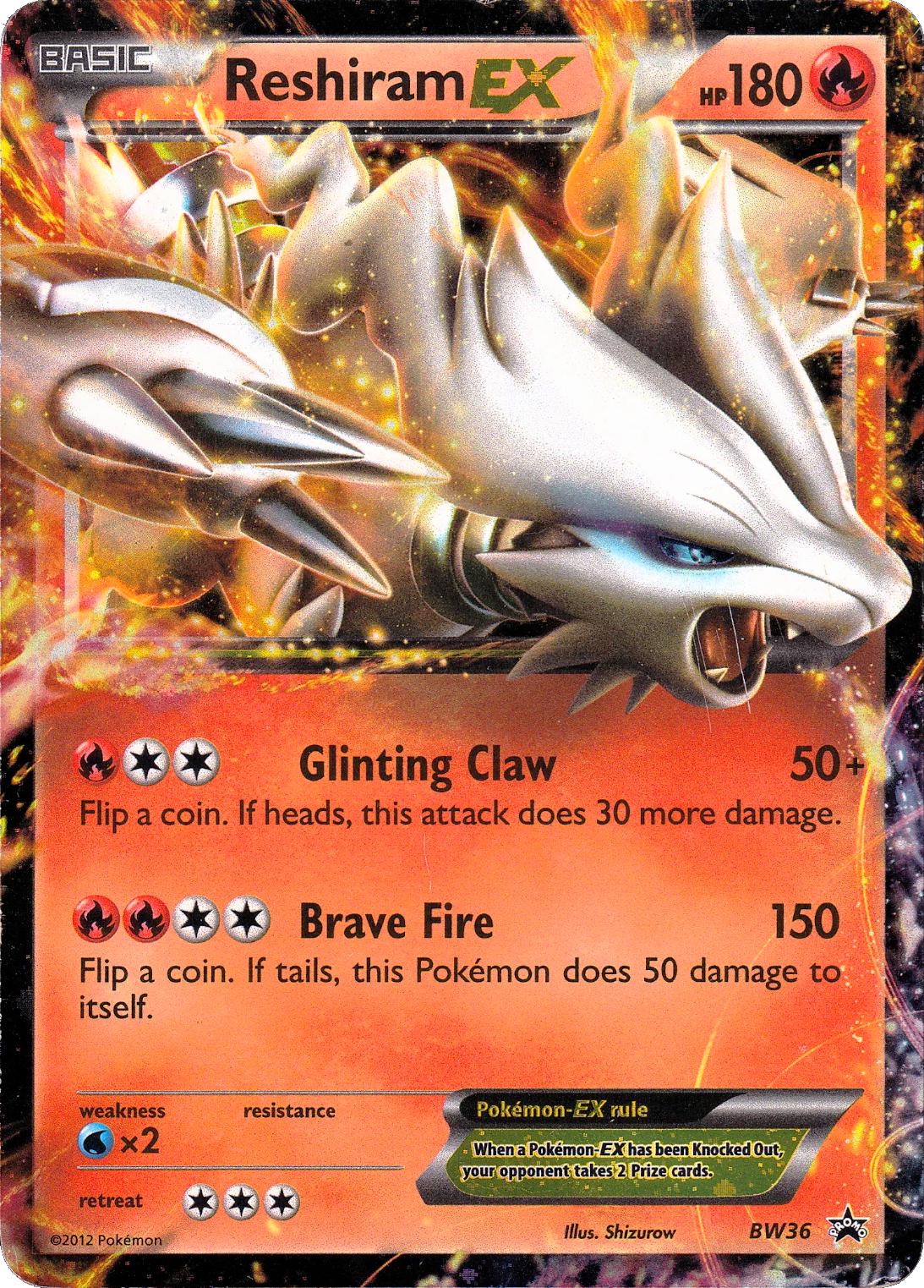 Reshiram EX #BW36